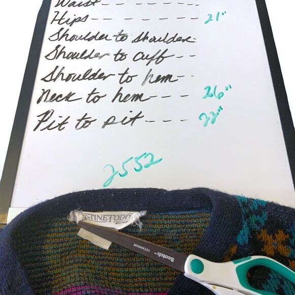 JUSTINE TODD Vintage Flower Button-Up Cardigan size M - Picture 14 of 14